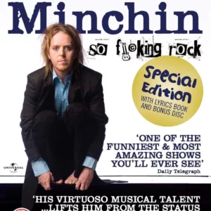 So F**king Rock LIVE! Tim Minchin 2008 DVD Top-quality Free UK shipping