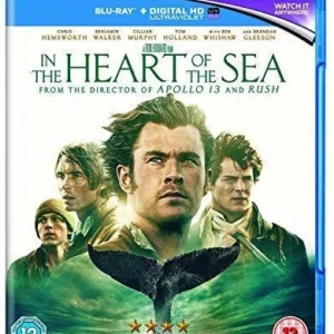 In the Heart of the Sea Chris Hemsworth 2016 Blu-ray Top-quality