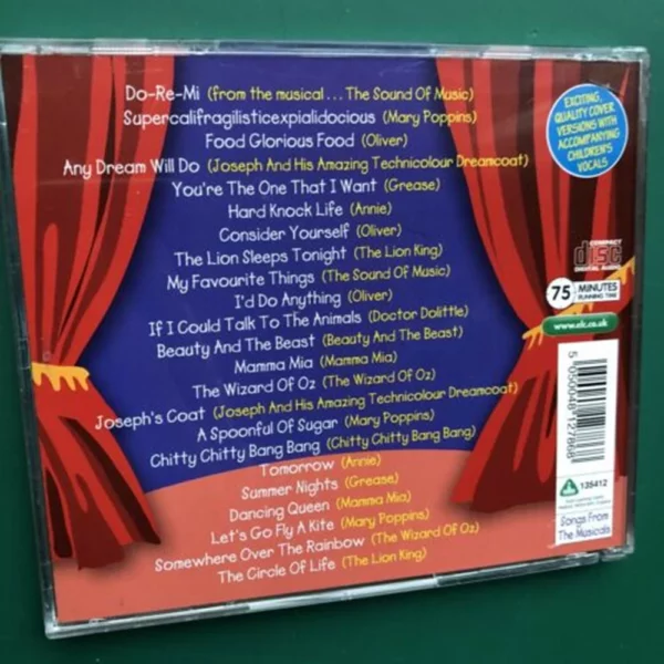 Favourite SONGS FROM THE MUSICALS Various 2012 CD Top-quality Free UK shipping