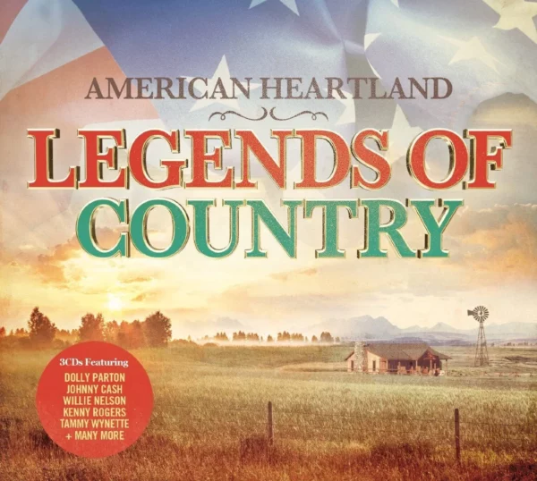 American Heartland: Legends Of Country Various artists 2014 CD Top-quality