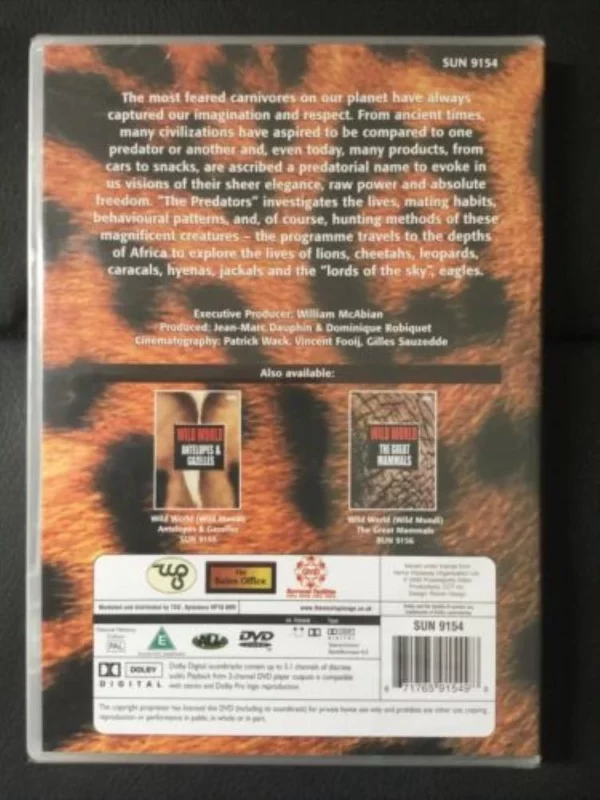 Wild World: The Predators 2006 DVD Top-quality Free UK shipping