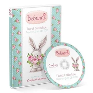 Crafters Companion Bebunni Floral Papercrafting 2014 CD Top-quality