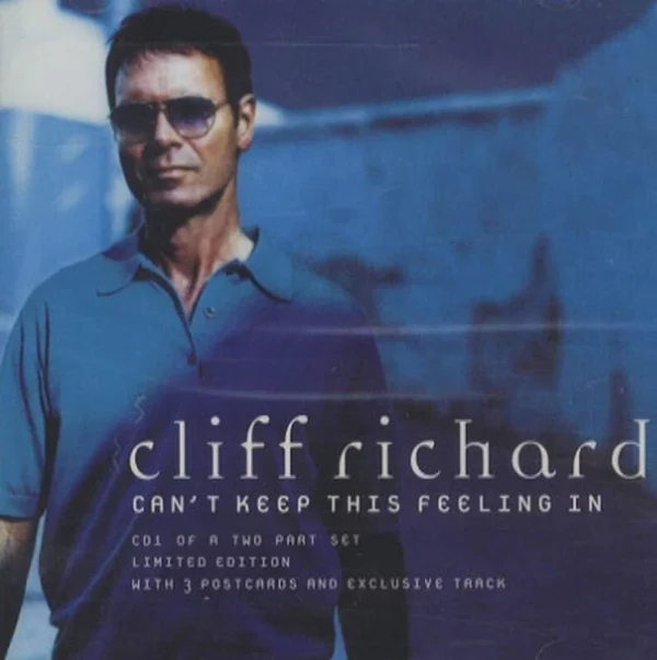 Can't Keep This Feeling In Cliff Richard 1998 CD Top-quality Free UK shipping