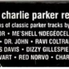 Bird Up - The Charlie Parker Remix Project... Various 2003 CD Top-quality