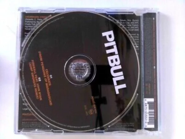 Celebrate Pitbull Pitbull CD Top-quality Free UK shipping