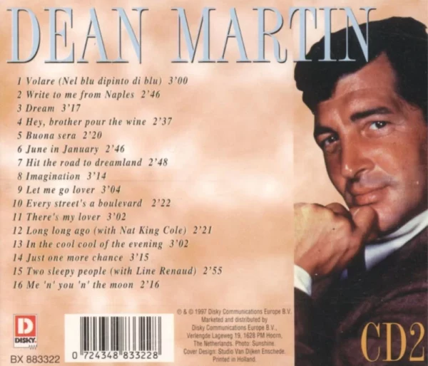 Memories Are Made Of This Dean Martin 1997 CD Top-quality Free UK shipping