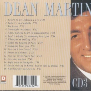 Martin, Dean - Memories Are Made Of This CD3 Dean Martin 1997 CD Top-quality