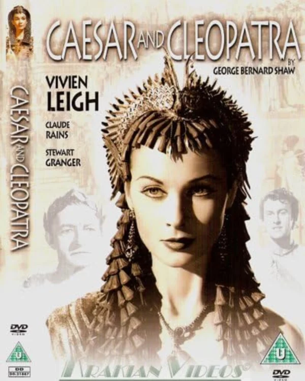 CAESAR AND CLEOPATRA by George Bernard Shaw Claude Rains 2005 New DVD