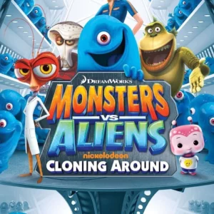 Monsters vs Aliens: Cloning Around Monsters 2014 DVD Top-quality