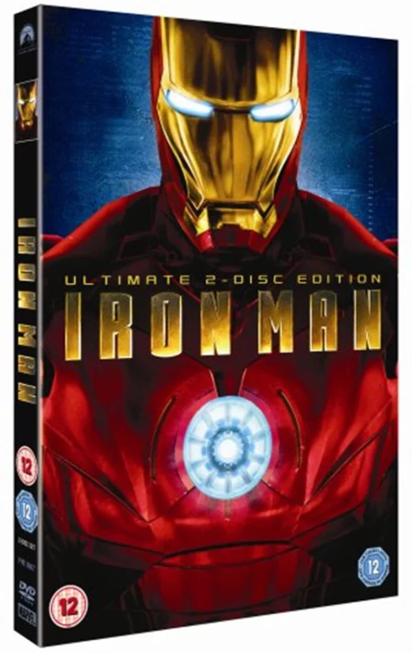 Iron Man Robert Downey Jr. 2008 DVD Top-quality Free UK shipping