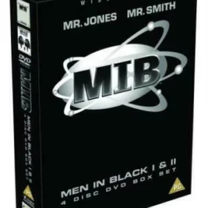 Men In Black I and II Tommy Lee Jones 2003 DVD Top-quality Free UK shipping