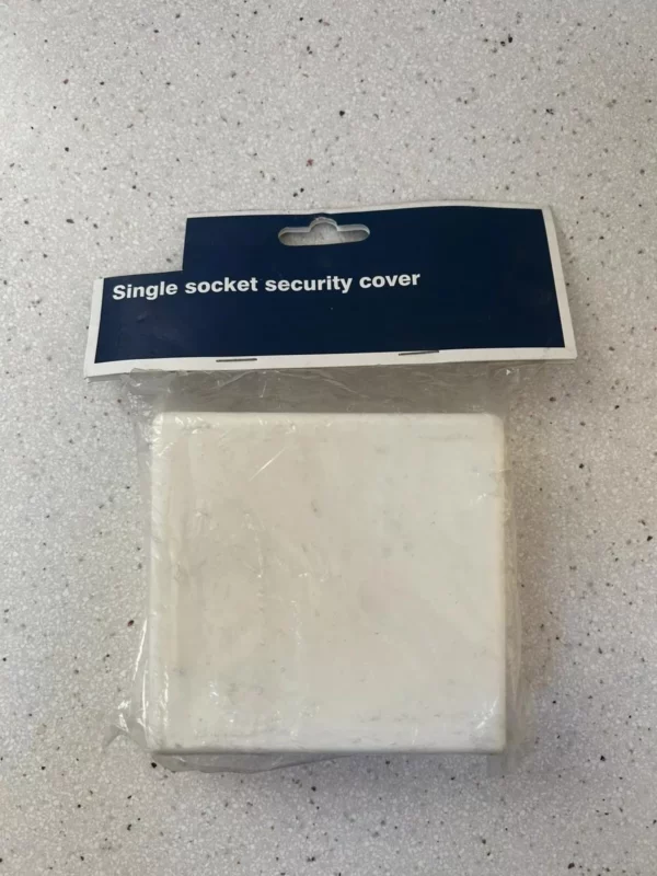 Single Socket Security Cover Top-quality Free UK shipping