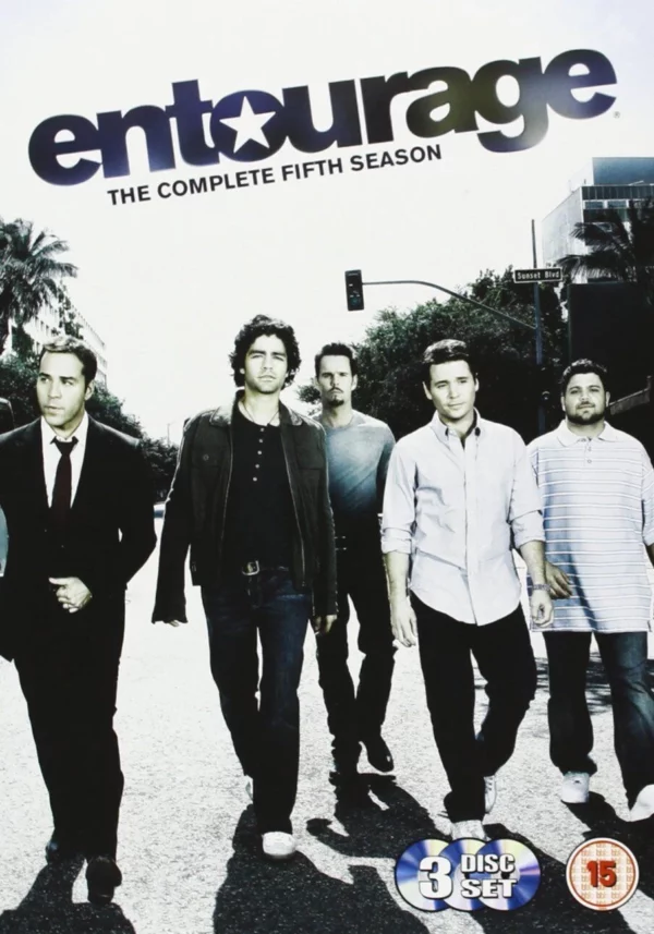 Entourage: Complete HBO Season 5 Jeremy Piven 2009 DVD Top-quality