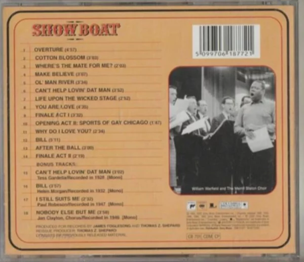 Show Boat Various 2000 CD Top-quality Free UK shipping