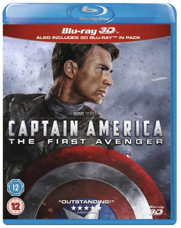 Captain America: First Avenger Chris Evans 2013 Blu-ray Top-quality