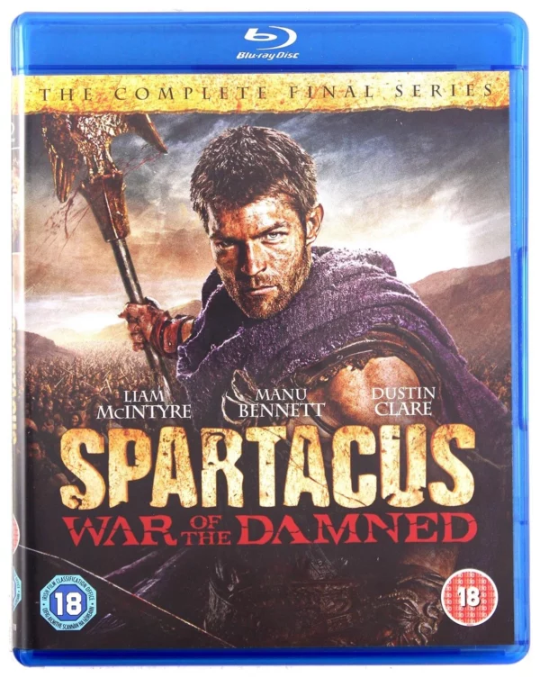 Spartacus - War Of The Damned Liam McIntyre 2013 Blu-ray Top-quality