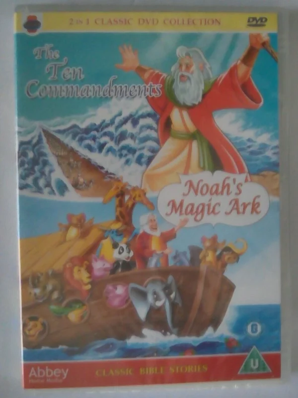 The Ten Commandments and Noah's Magic Ark: Brand New & Sealed 2005 DVD