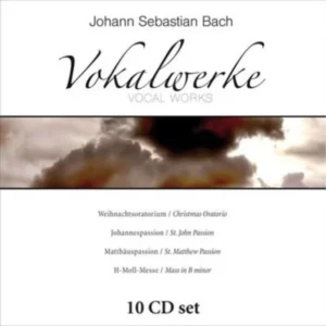 Vocal Works Johann Sebastian Bach 2008 CD Top-quality Free UK shipping