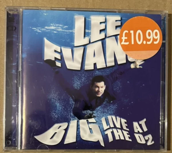 Big - Live At The O2 Lee Evans 2008 CD Top-quality Free UK shipping