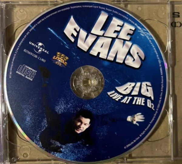 Big - Live At The O2 Lee Evans 2008 CD Top-quality Free UK shipping