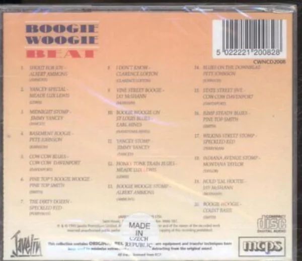 Boogie Woogie Beat Various 1995 CD Top-quality Free UK shipping