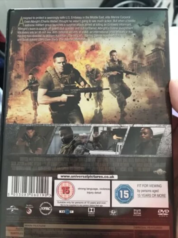 Jarhead: The Siege Charlie Weber, 2015 DVD Top-quality Free UK shipping