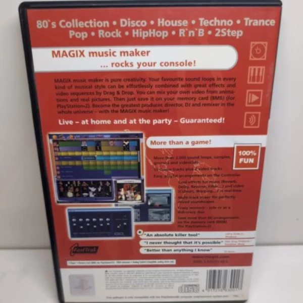 MAGIX Music Maker Sony PlayStation 2 2001 Top-quality Free UK shipping