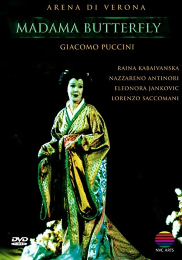 Puccini: Madama Butterfly Raina Kabaivanska 2001 DVD Top-quality