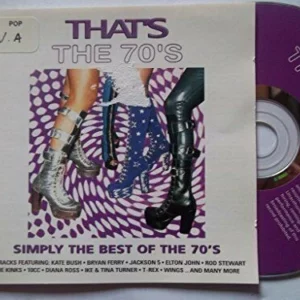 Thats the 70's Various CD Top-quality Free UK shipping