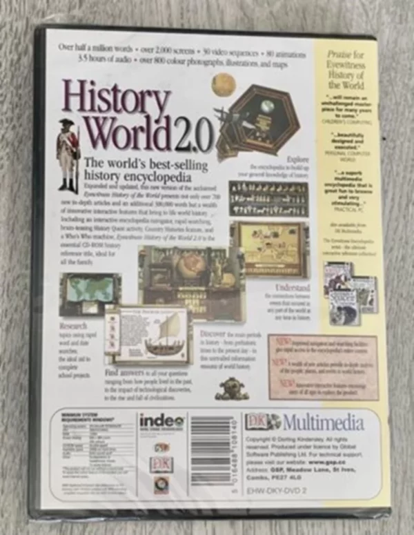 Eyewitness : History Of The World 2.0 Windows 98, me, xp Top-quality