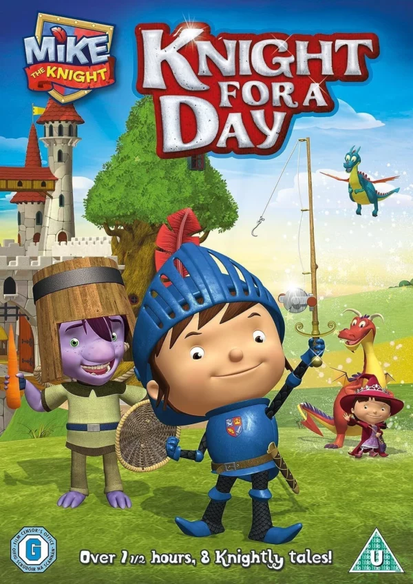 Mike The Knight: Knight For A Day Andrew Sabiston 2014 DVD Top-quality