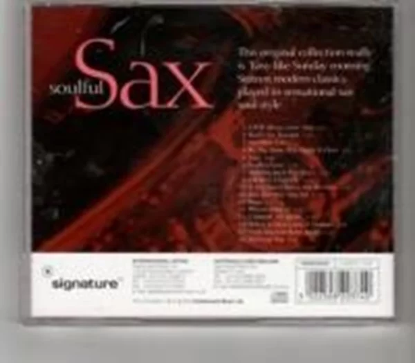 Soulful Sax Various Artists 2007 CD Top-quality Free UK shipping