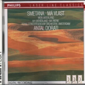 Má Vlast Antal Dorati 1990 CD Top-quality Free UK shipping