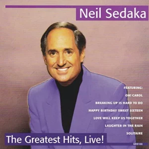 Neil Sedaka - The Greatest Hits Live Neil Sedaka CD Top-quality