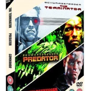 Schwarzenegger Triple (Terminator, Predator, Commando) Arnold Schwarzenegger DVD