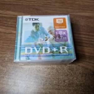 TDK DVD+R - 4.7Gb 2005 New CD Top-quality Free UK shipping