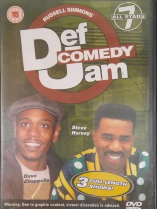 Def Comedy Jam - All Stars - Vol. 7 Steve Harvey 2004 DVD Top-quality