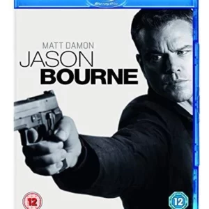 Jason Bourne Matt Damon 2016 Blu-ray Top-quality Free UK shipping