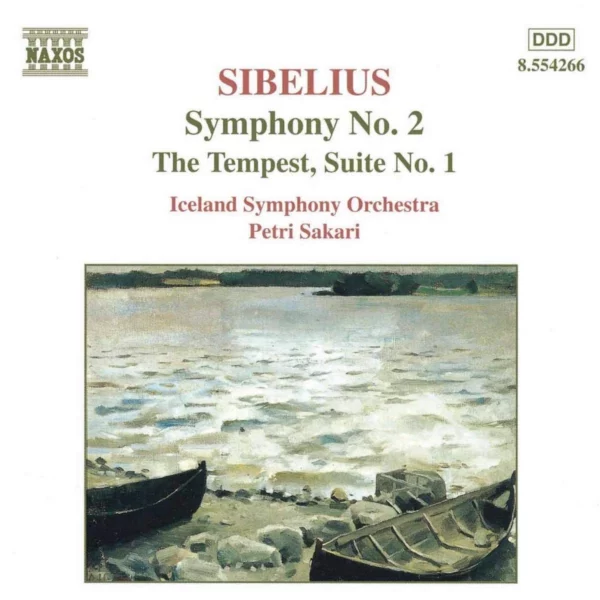 Symphony No. 2 • The Tempest, Suite No. 1 Jean Sibelius 1999 CD Top-quality