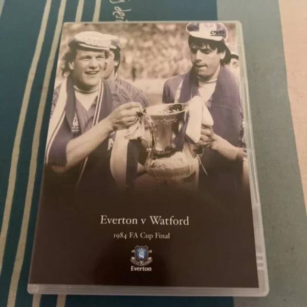 FA Cup Final 1984 - Everton vs Watford New DVD Top-quality Free UK shipping