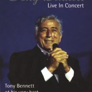 Tony Bennett: The Legendary Live In Concert Tony Bennett 2001 DVD Top-quality