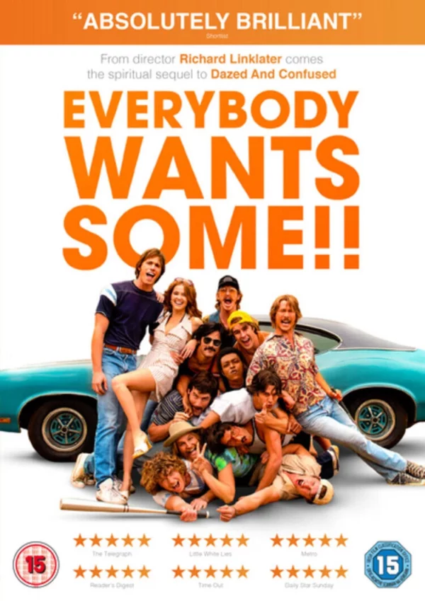 Everybody Wants Some!! Blake Jenner DVD Top-quality Free UK shipping