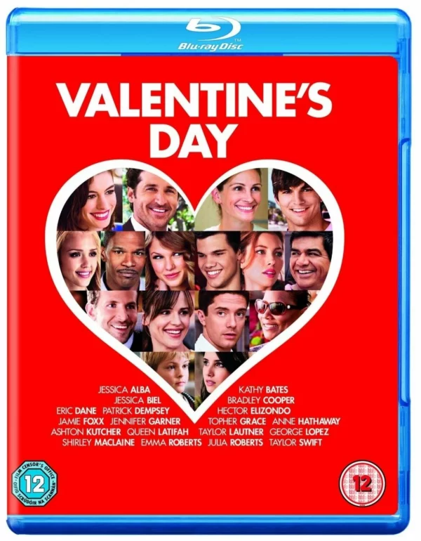 Valentine's Day Ashton Kucher 2010 Blu-ray Top-quality Free UK shipping