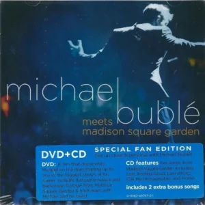 Meets Madison Square Garden Michael Bublé 2009 CD Top-quality Free UK shipping