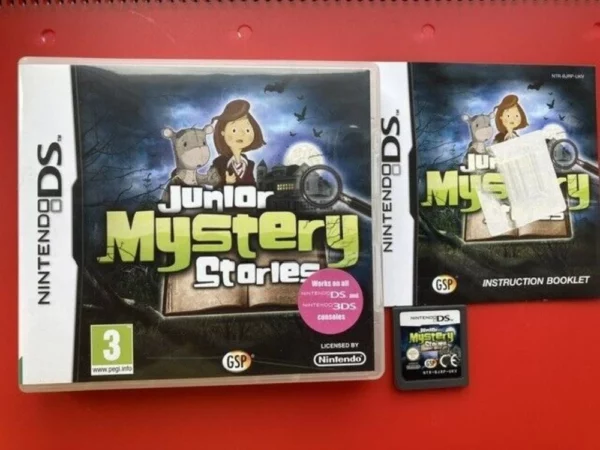 JUNIOR MYSTERY STORIES Nintendo DS Top-quality Free UK shipping