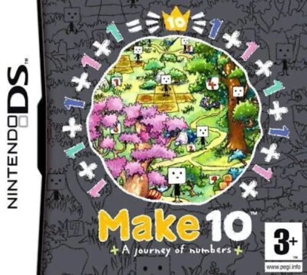 MAKE 10 A JOURNEY OF NUMBERS Nintendo DS 2008 Top-quality Free UK shipping