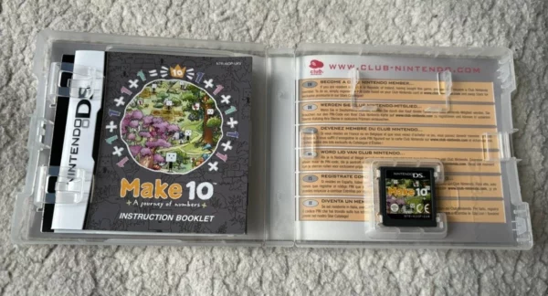 MAKE 10 A JOURNEY OF NUMBERS Nintendo DS 2008 Top-quality Free UK shipping