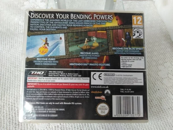 The Last Airbender Nintendo DS 2010 Top-quality Free UK shipping