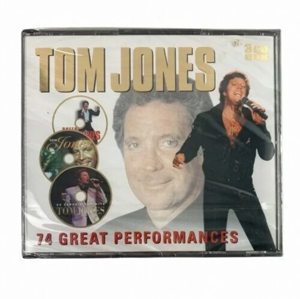 Tom Jones - 74 Great Performances Tom Jones 2003 CD Top-quality