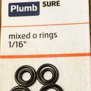 Plumb Sure mixed O rings 1/16” Top-quality Free UK shipping